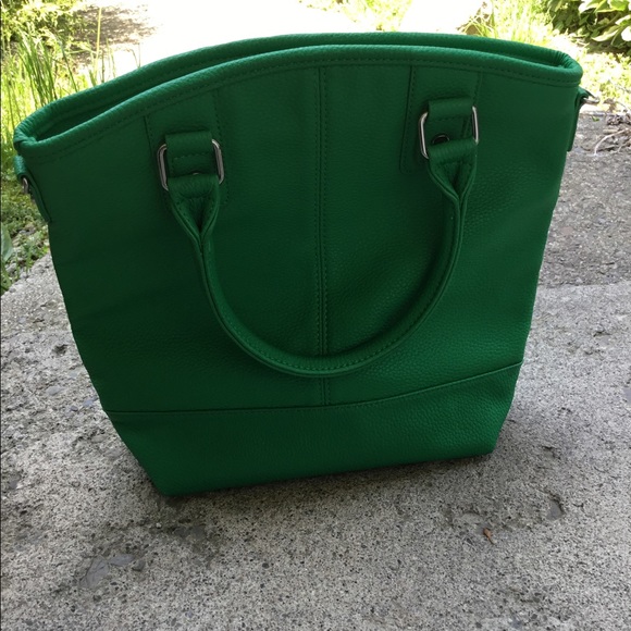 women’s brand new jeweli green shoulder bag - Picture 3 of 5